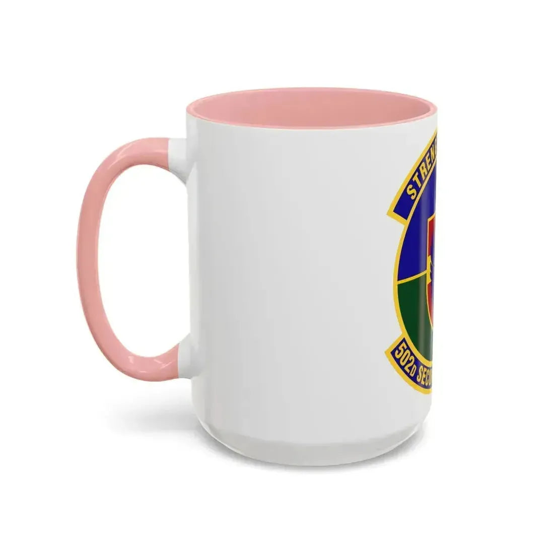 502d Security Forces Squadron (U.S. Air Force) Accent Coffee Mug - Go Mug Yourself