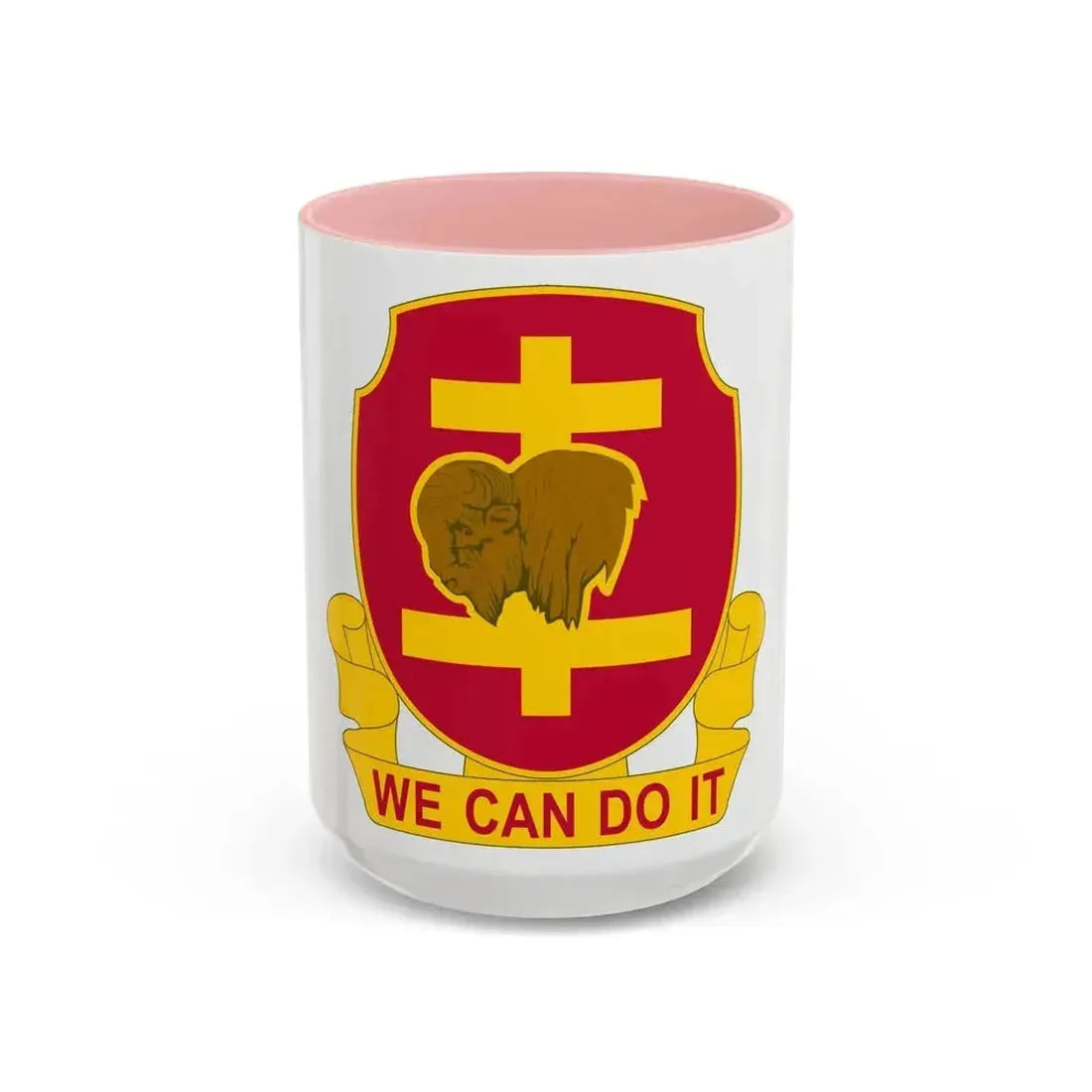 503rd Field Artillery Battalion (U.S. Army) Accent Coffee Mug 15oz Pink - Go Mug Yourself