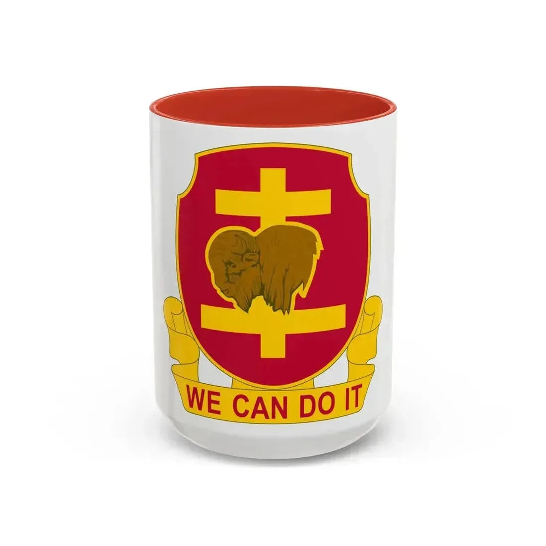 503rd Field Artillery Battalion (U.S. Army) Accent Coffee Mug 15oz Red - Go Mug Yourself