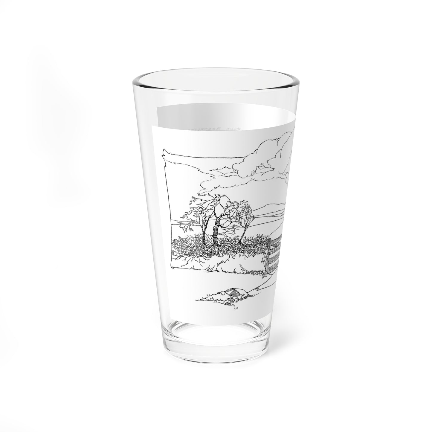 Illustration From Woman's Magazine, 1930 (1) - Pint Glass 16oz
