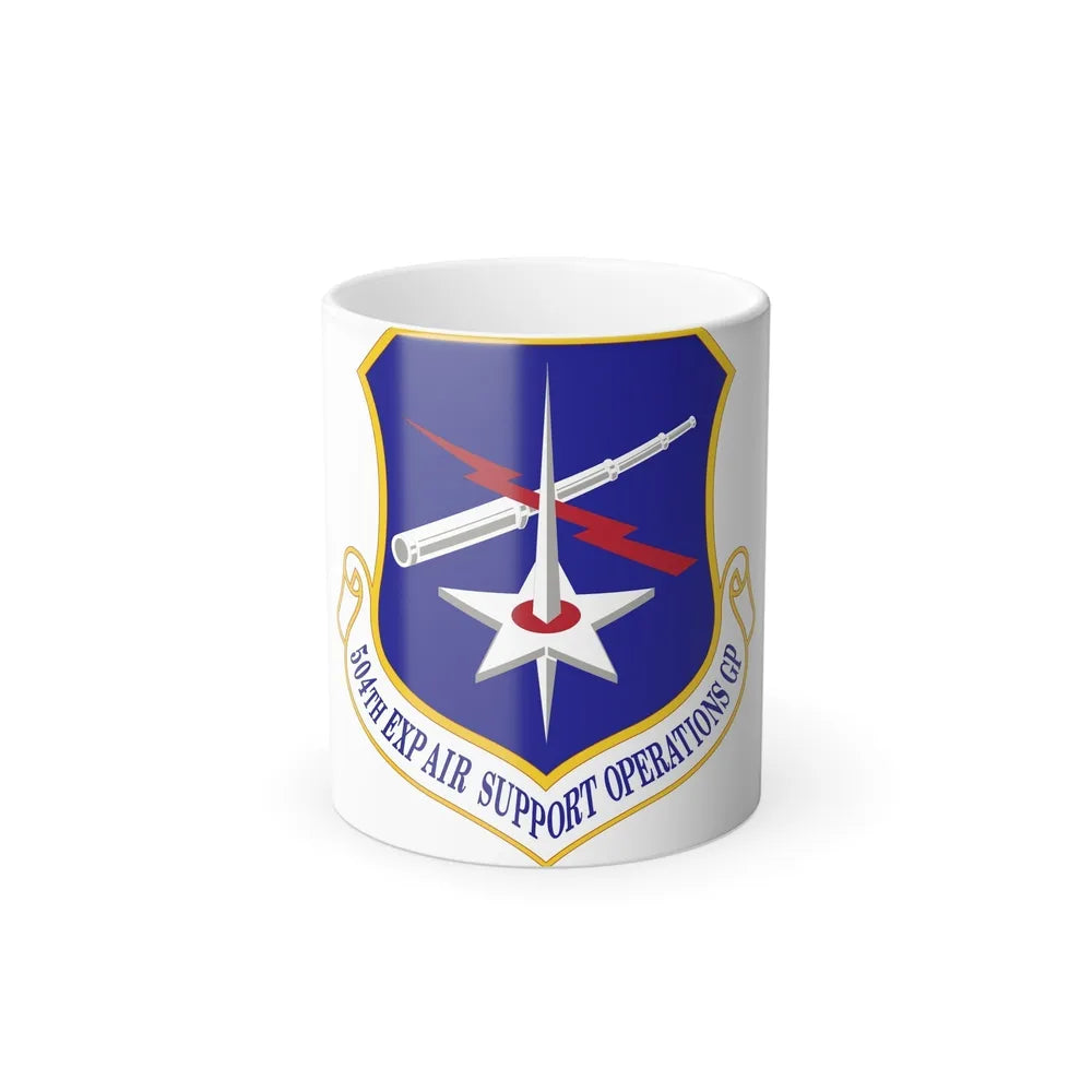 504th Expeditionary Air Support Operations Group (U.S. Air Force) Color Changing Coffee Mug-11oz-Go Mug Yourself