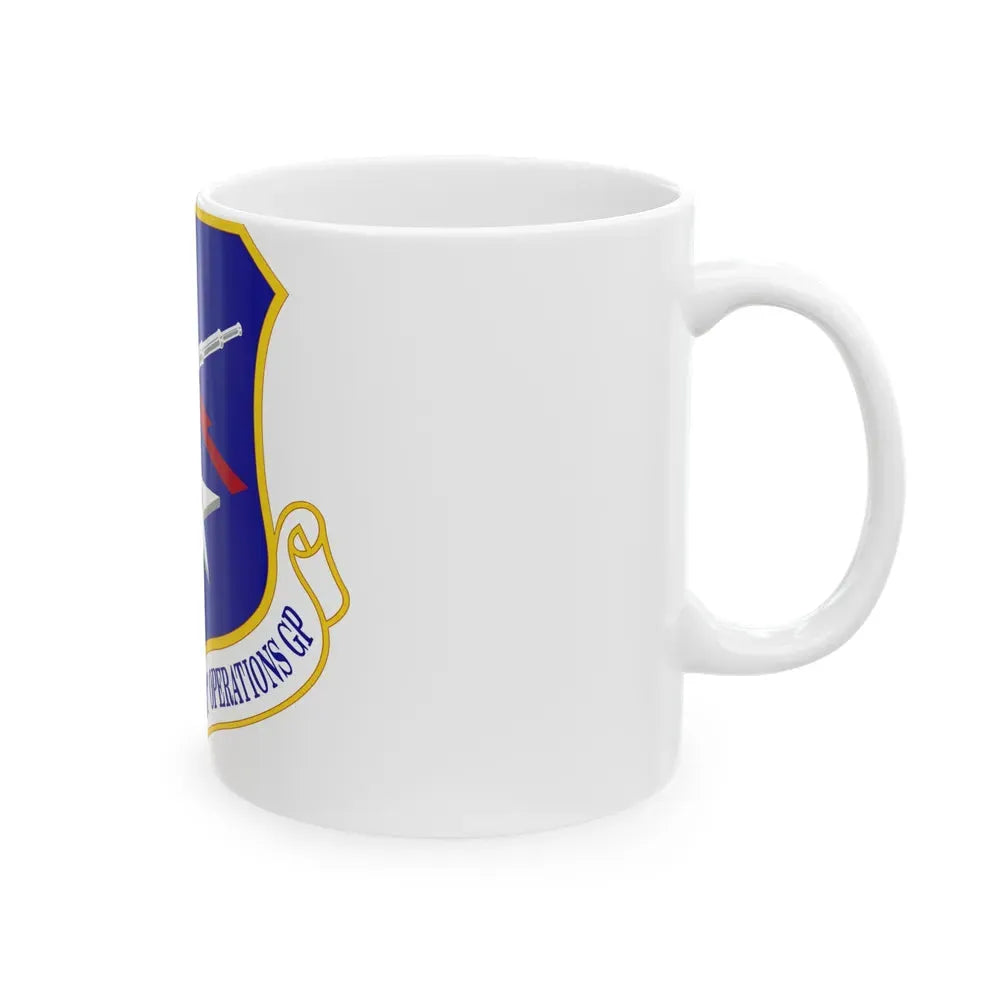 504th Expeditionary Air Support Operations Group (U.S. Air Force) White Coffee Mug - Go Mug Yourself