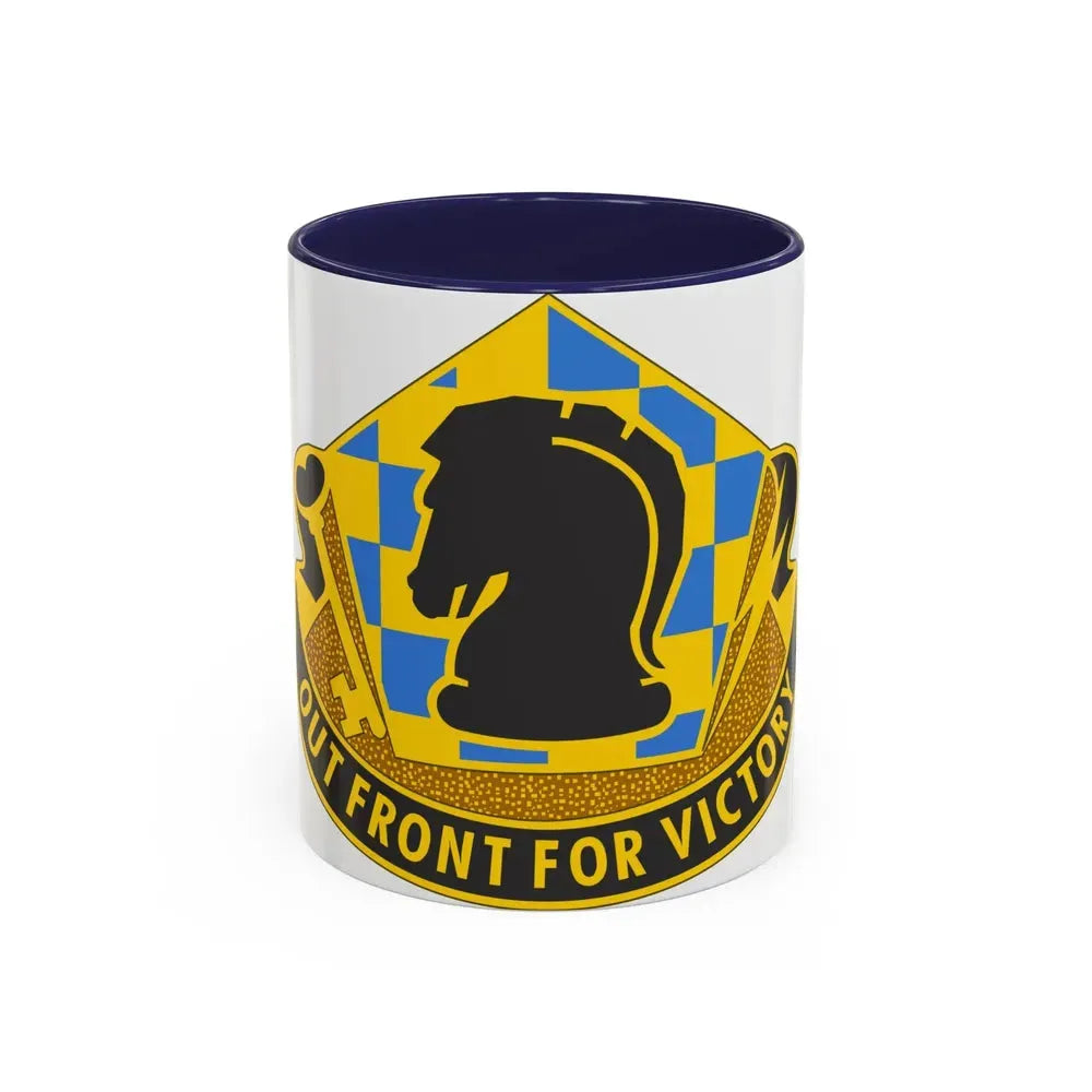 505 Military Intelligence Brigade 2 (U.S. Army) Accent Coffee Mug 11oz Navy - Go Mug Yourself
