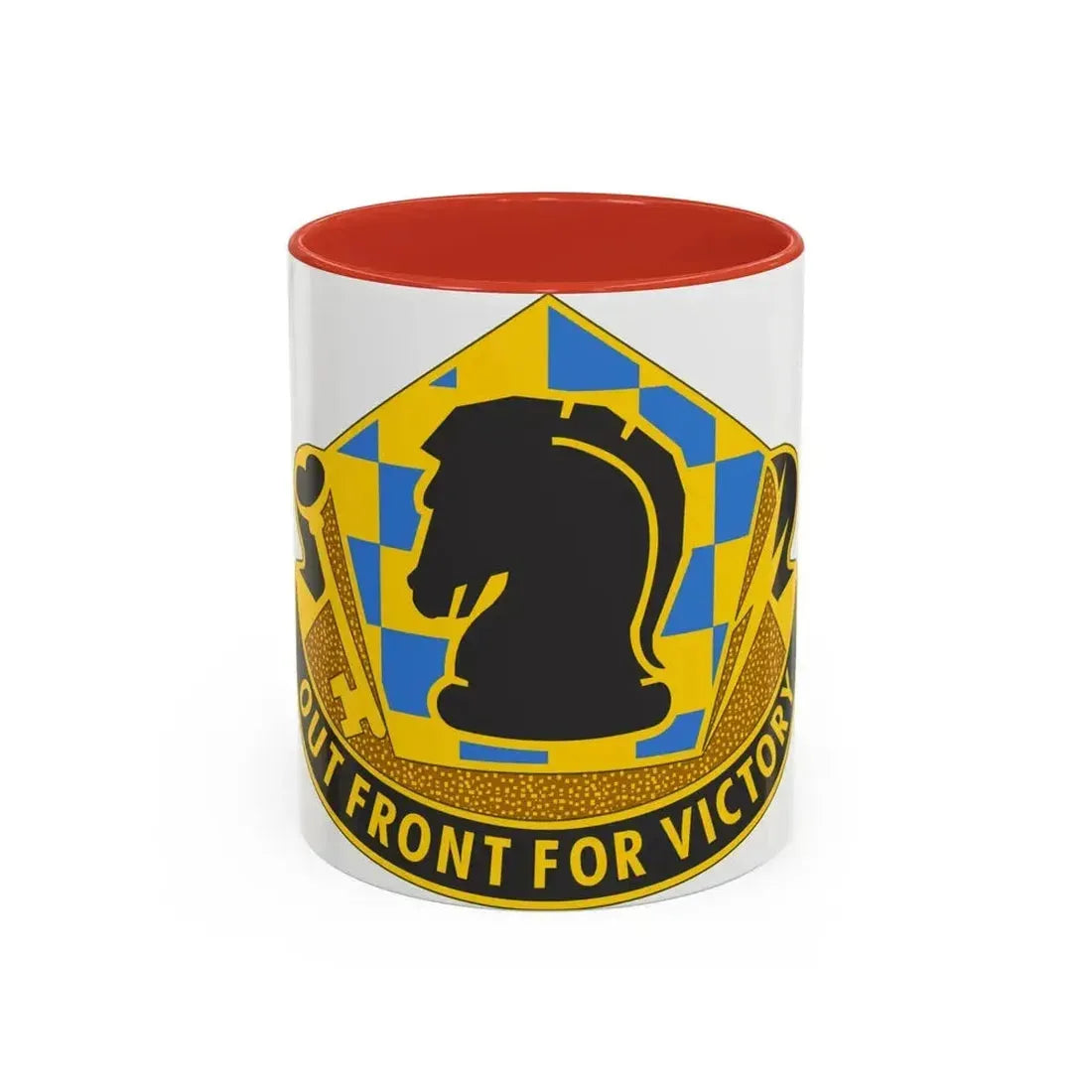 505 Military Intelligence Brigade 2 (U.S. Army) Accent Coffee Mug 11oz Red - Go Mug Yourself