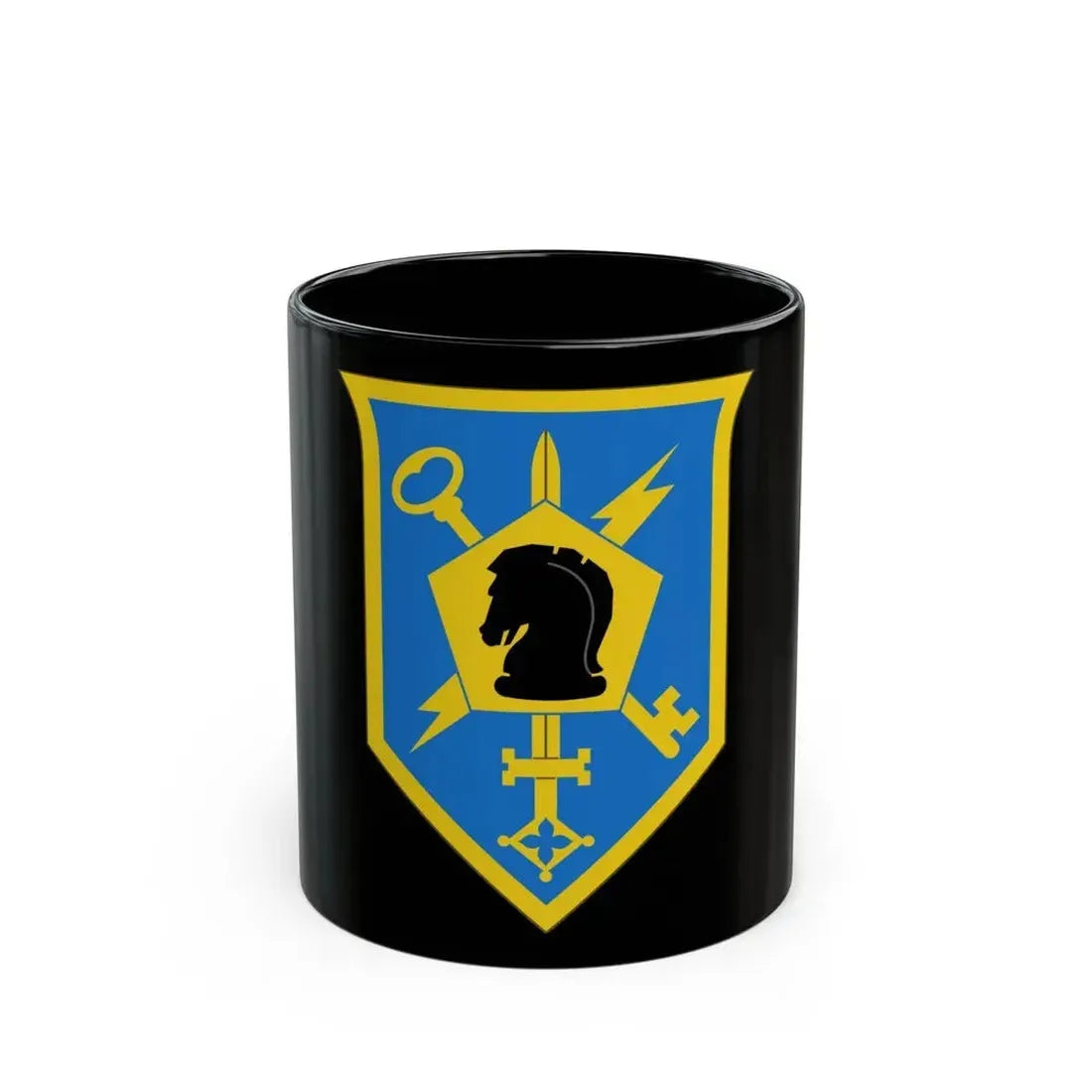 505 Military Intelligence Brigade (U.S. Army) Black Coffee Mug - Go Mug Yourself