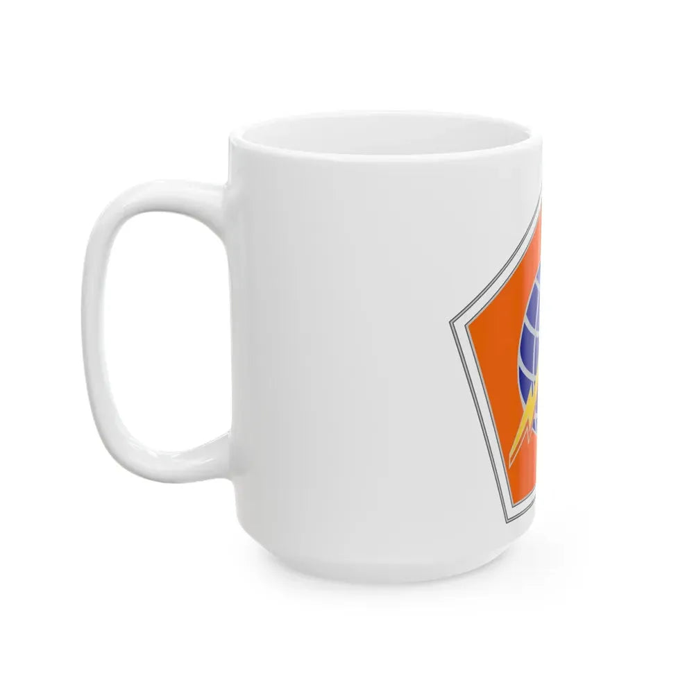 505 Signal Brigade 2 (U.S. Army) White Coffee Mug - Go Mug Yourself