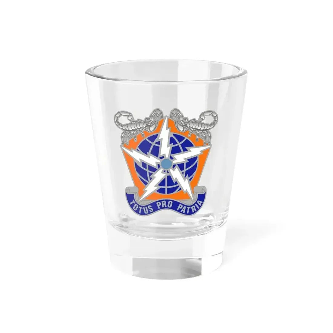505 Signal Brigade 3 (U.S. Army) Shot Glass 1.5oz - Go Mug Yourself