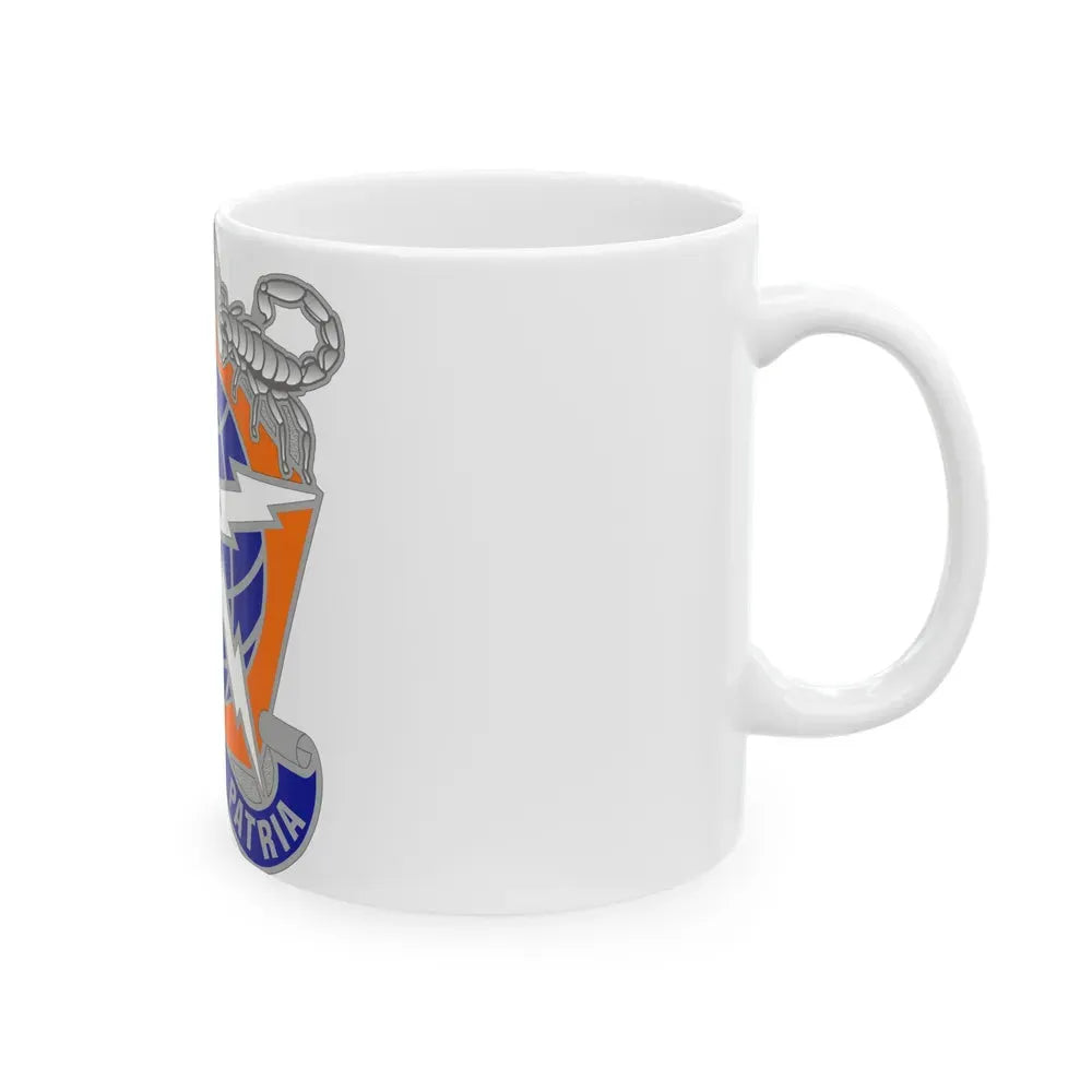 505 Signal Brigade 3 (U.S. Army) White Coffee Mug - Go Mug Yourself