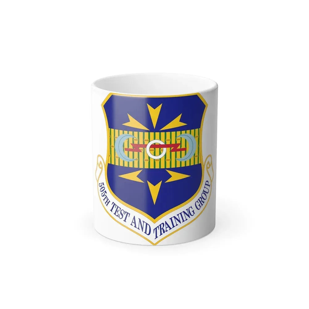 505 Test and Training Group ACC (U.S. Air Force) Color Changing Coffee Mug 11oz - Go Mug Yourself
