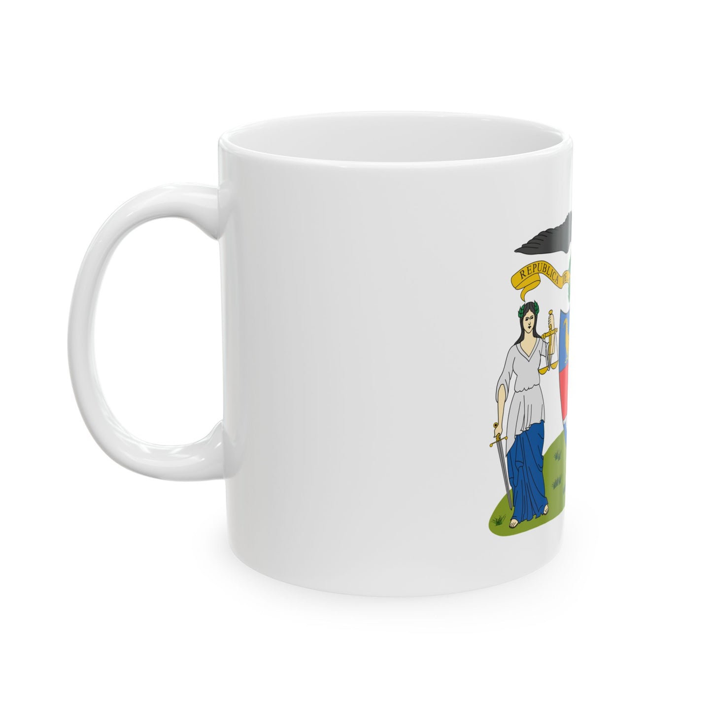 Coat of arms of New Granada (proposal) - White Coffee Mug