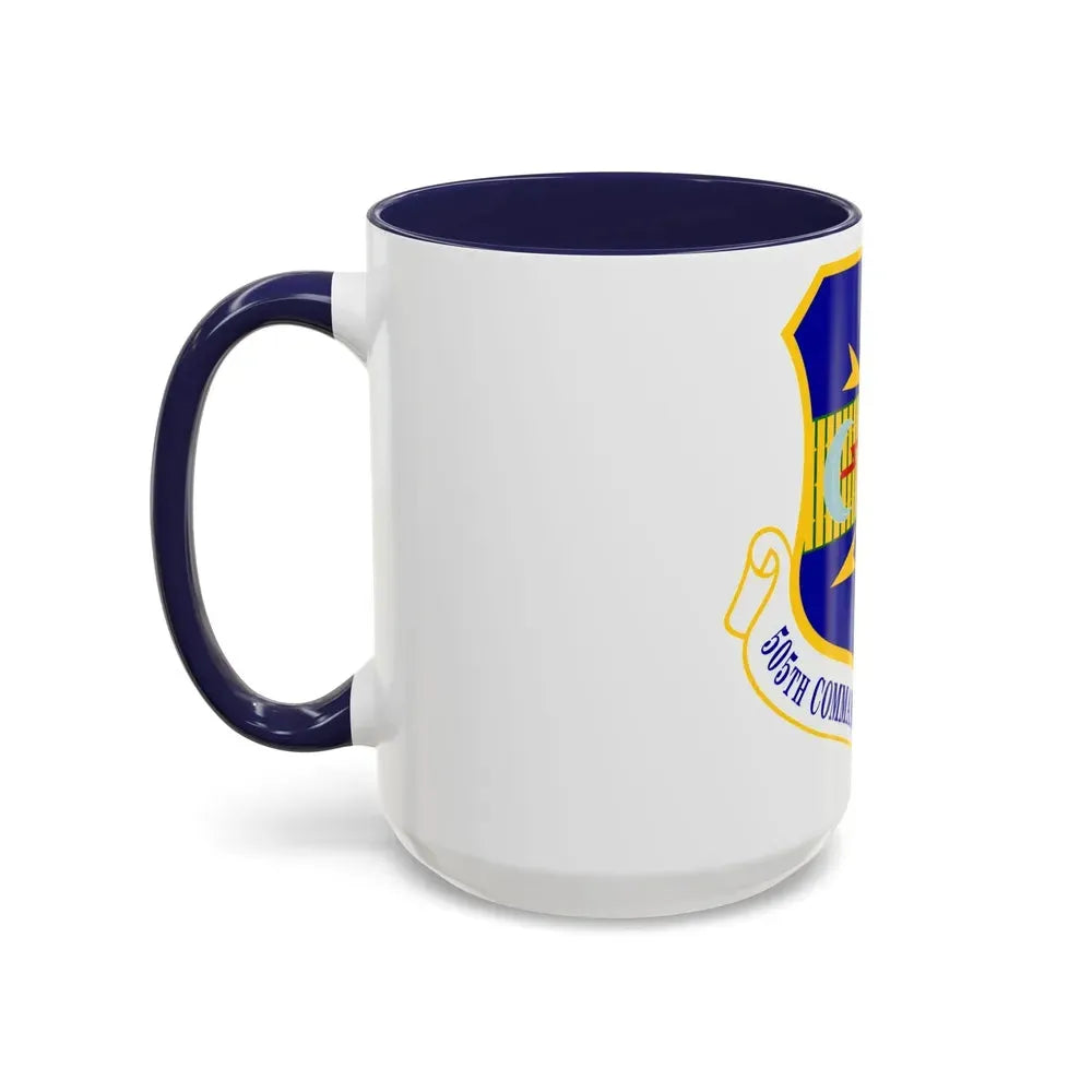505th Command and Control Wing (U.S. Air Force) Accent Coffee Mug - Go Mug Yourself