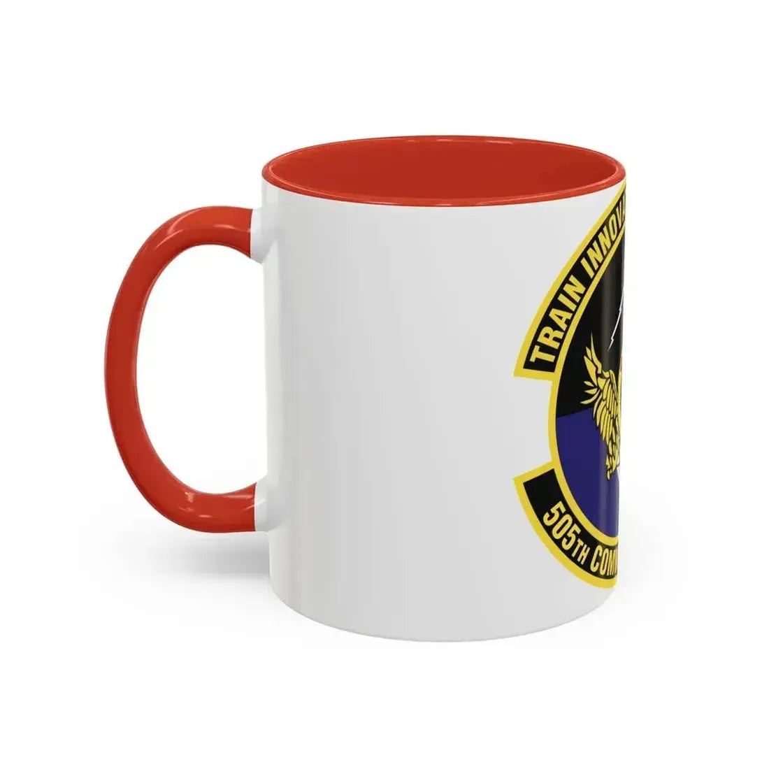 505th Communications Squadron (U.S. Air Force) Accent Coffee Mug - Go Mug Yourself