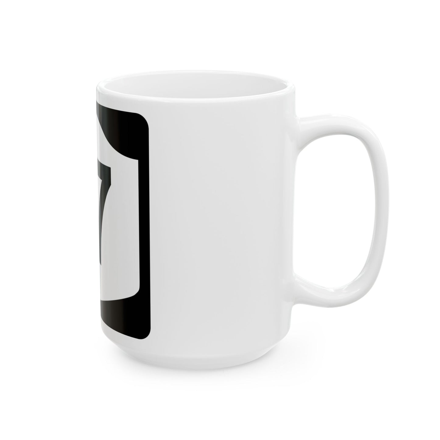 NY-17 (New York) (Road Sign) White Coffee Mug