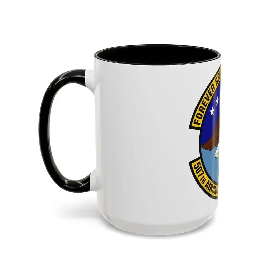 507th Aircraft Maintenance Squadron (U.S. Air Force) Accent Coffee Mug - Go Mug Yourself