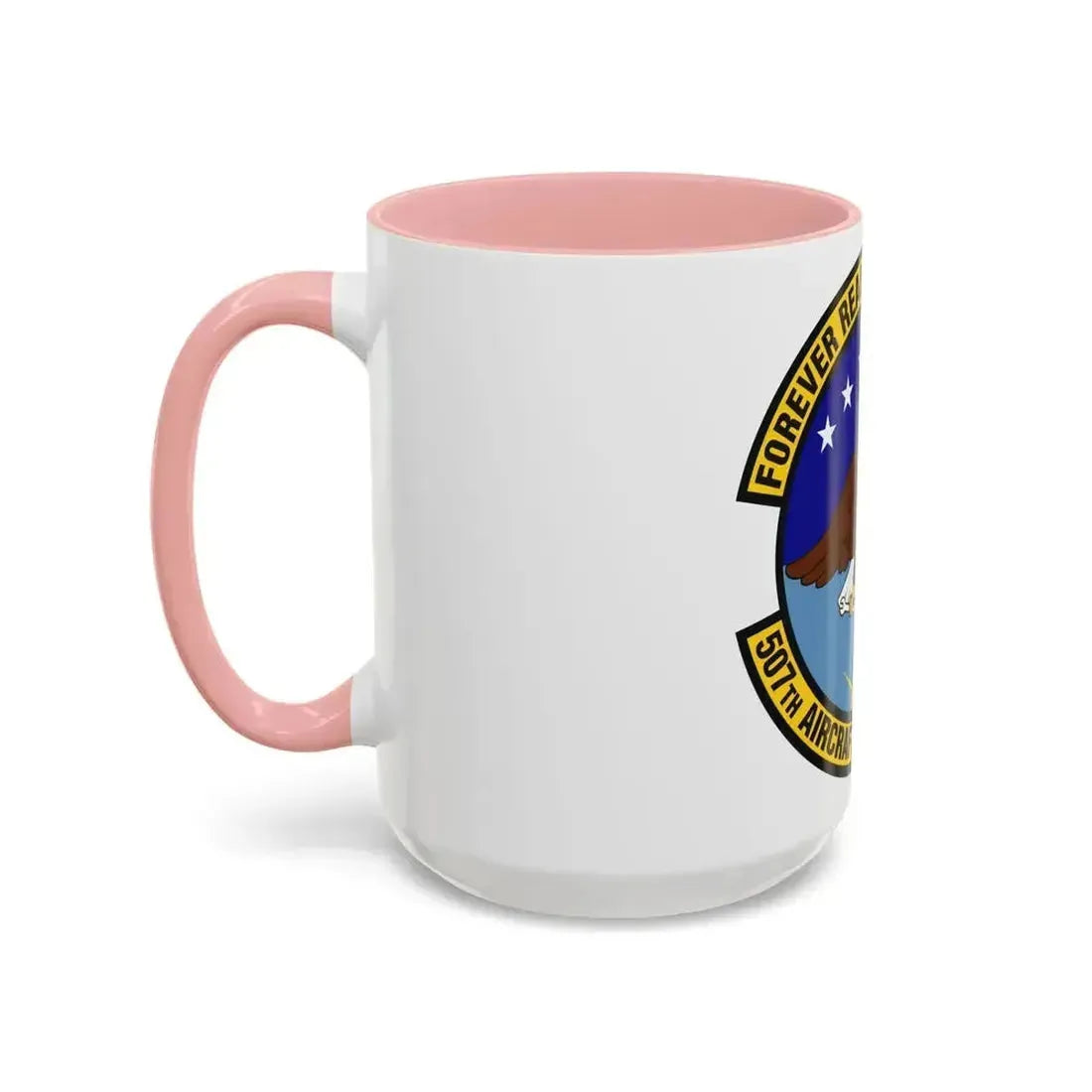 507th Aircraft Maintenance Squadron (U.S. Air Force) Accent Coffee Mug - Go Mug Yourself