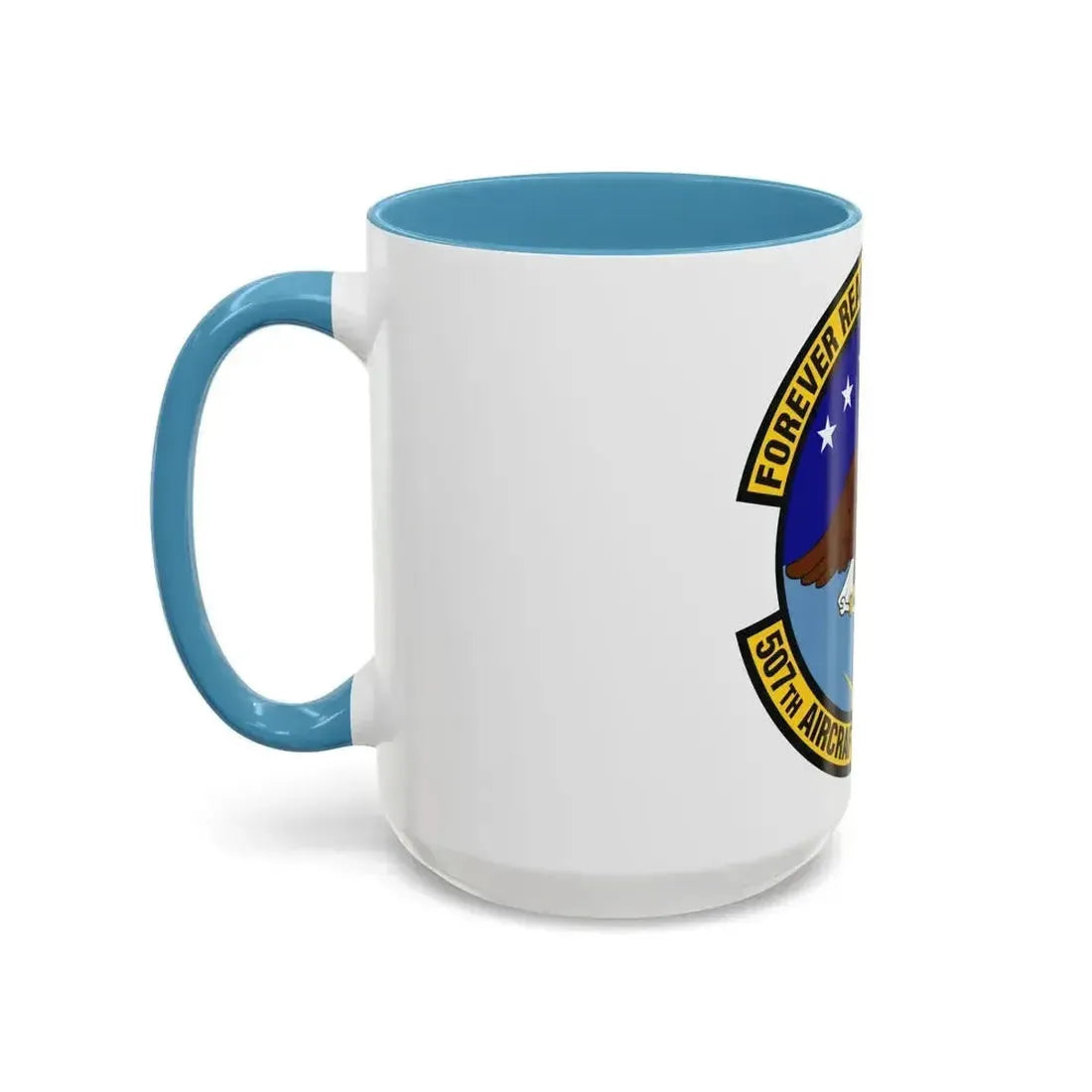 507th Aircraft Maintenance Squadron (U.S. Air Force) Accent Coffee Mug - Go Mug Yourself
