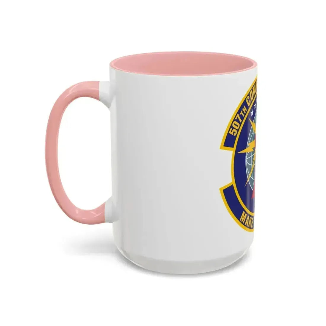 507th Communications Flight (U.S. Air Force) Accent Coffee Mug - Go Mug Yourself