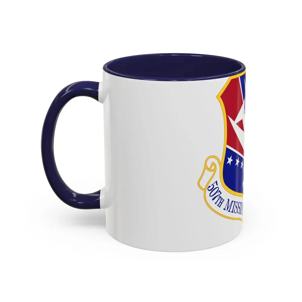 507th Mission Support Group (U.S. Air Force) Accent Coffee Mug - Go Mug Yourself