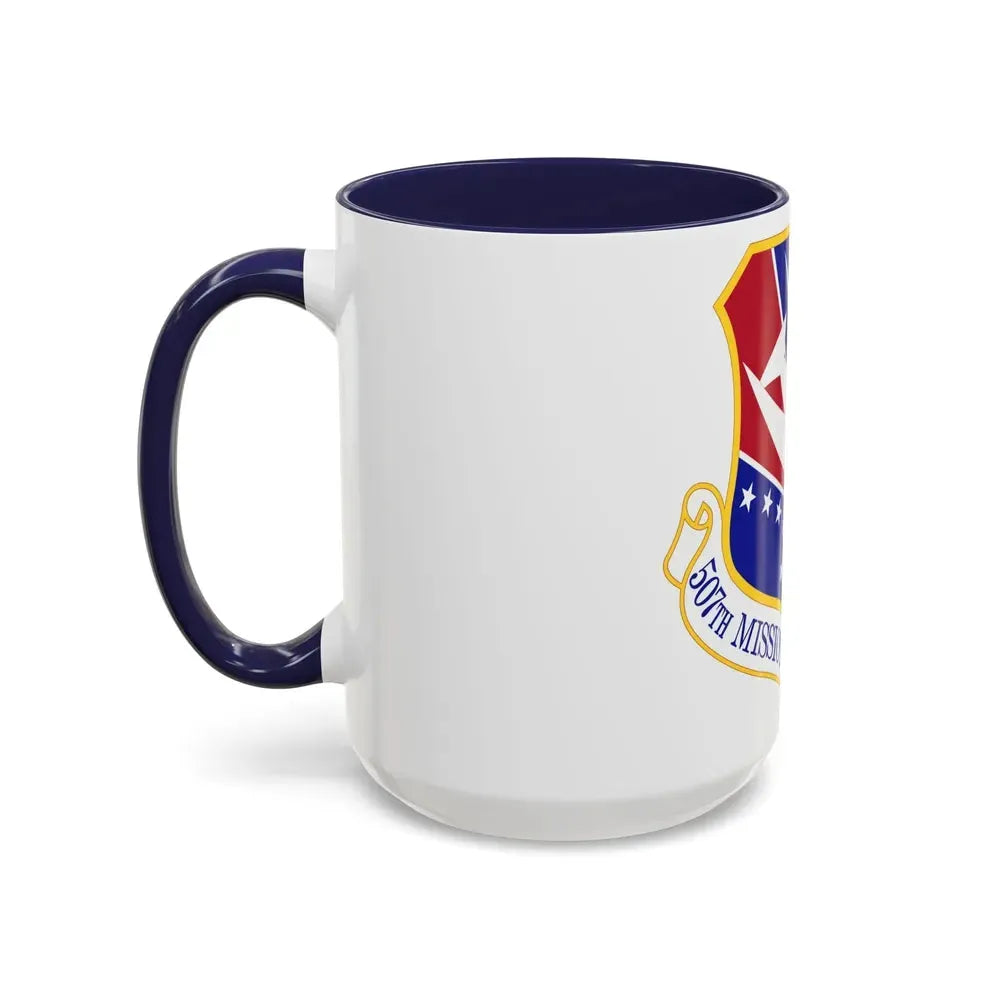 507th Mission Support Group (U.S. Air Force) Accent Coffee Mug - Go Mug Yourself