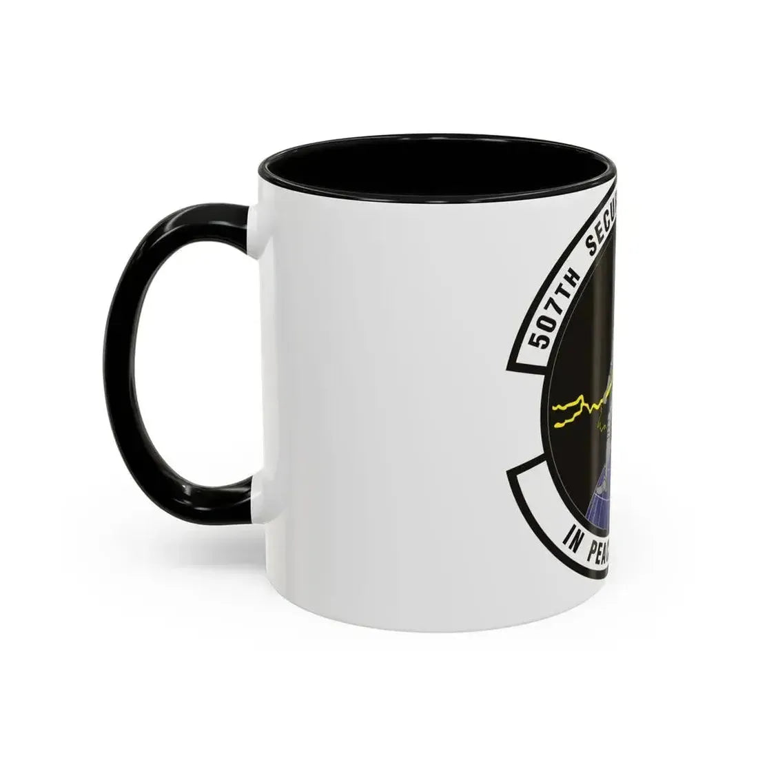 507th Security Forces Squadron (U.S. Air Force) Accent Coffee Mug - Go Mug Yourself
