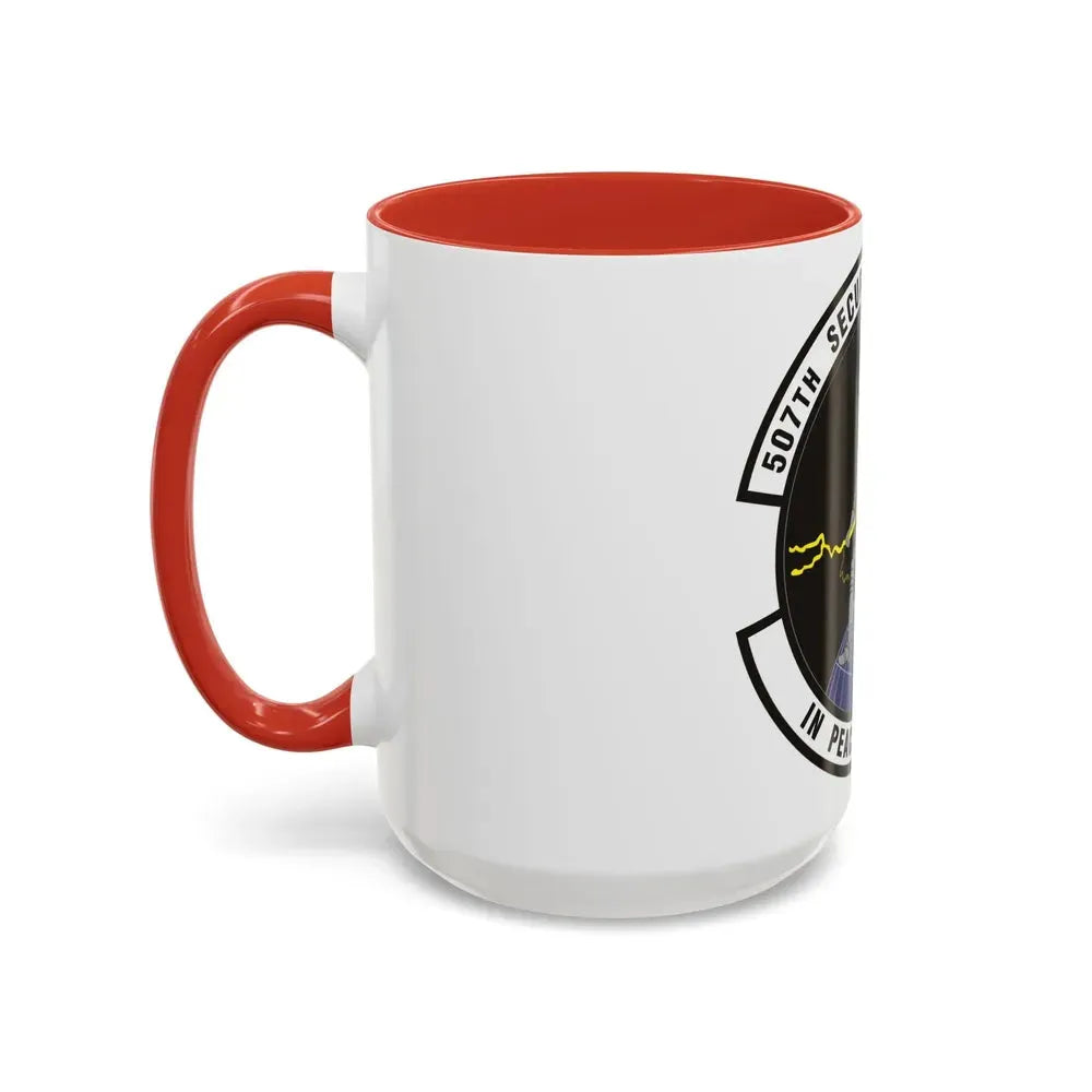 507th Security Forces Squadron (U.S. Air Force) Accent Coffee Mug - Go Mug Yourself
