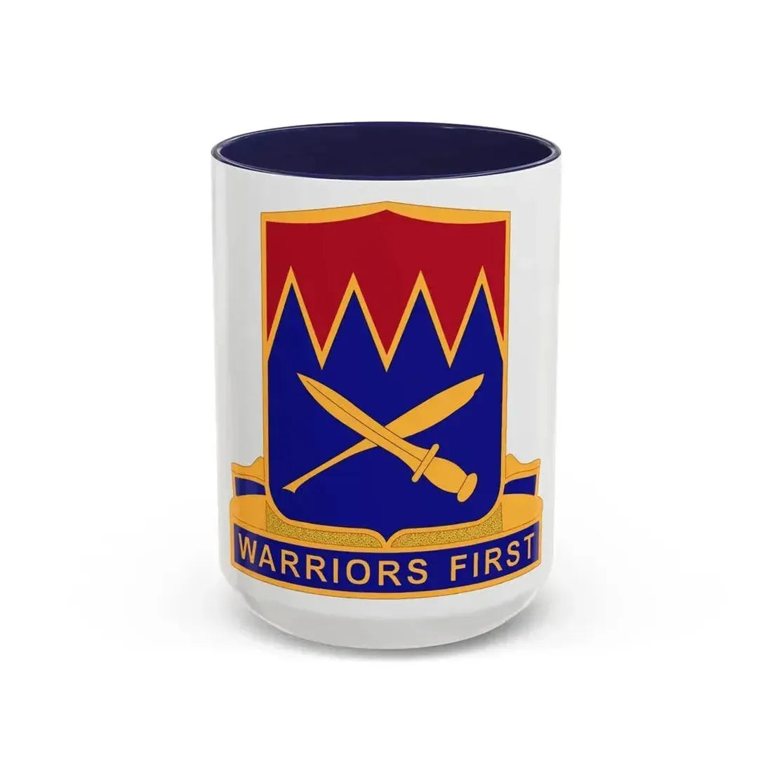 509 Personnel Services Battalion (U.S. Army) Accent Coffee Mug 15oz Navy - Go Mug Yourself