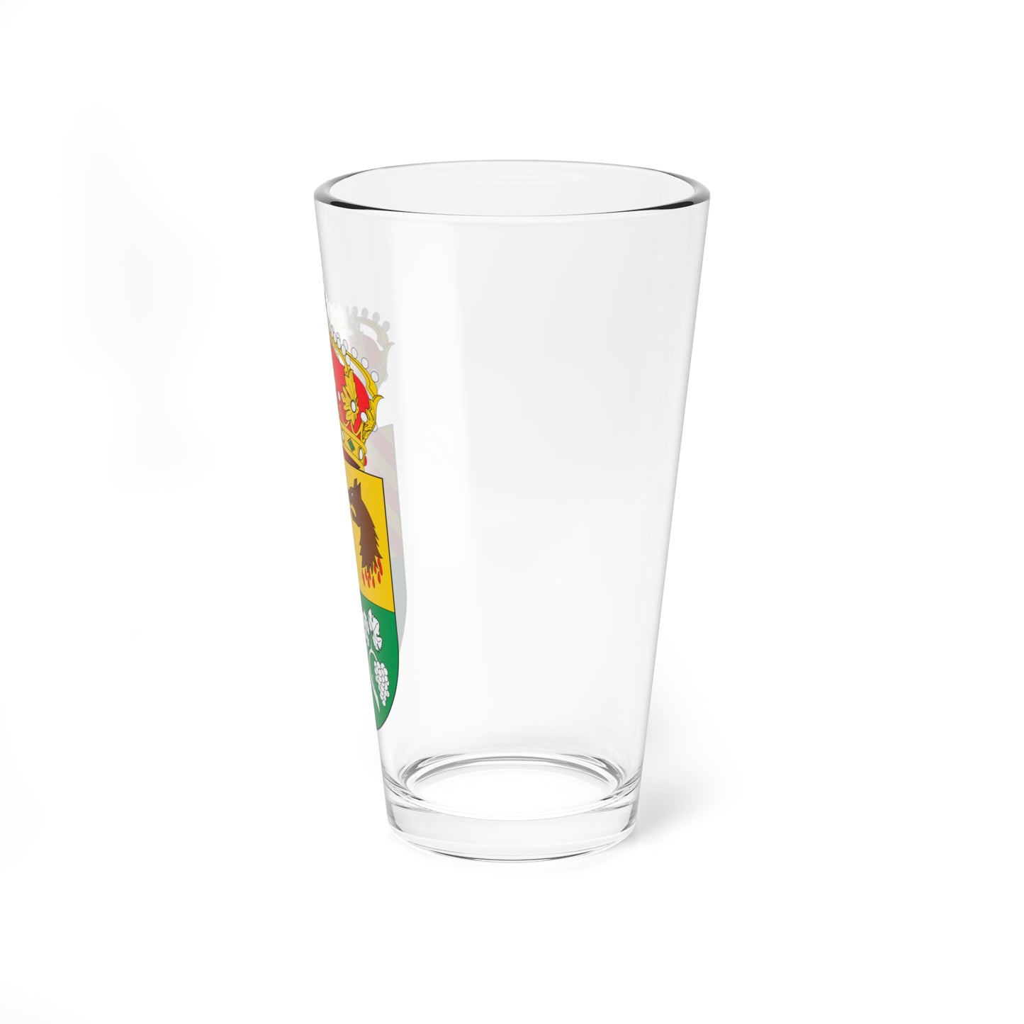 Escudo de Algete (Spain) (Coat of Arms) Pint Glass 16oz