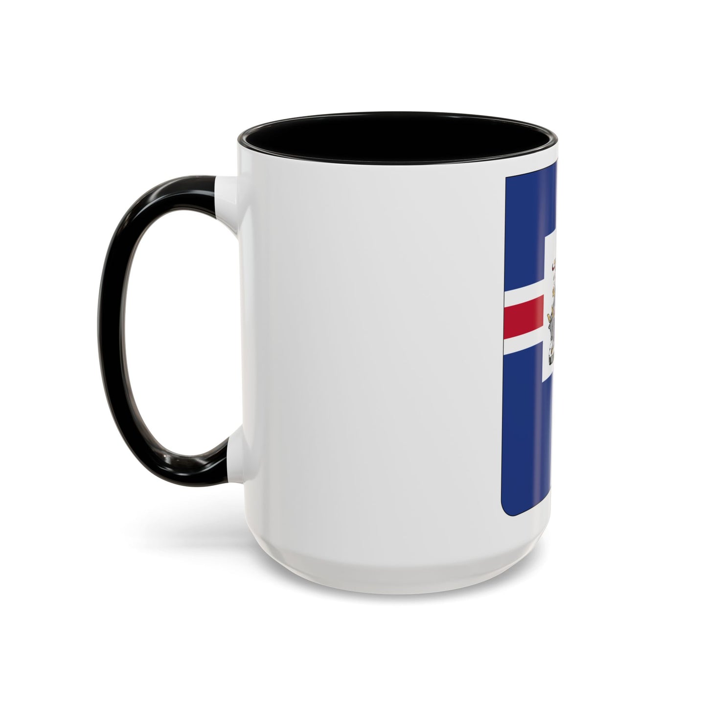 Coat of arms of the President of Iceland - Accent Coffee Mug