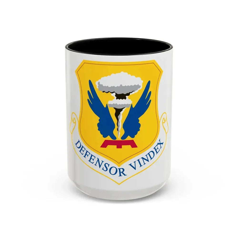 509th Bomb Wing (U.S. Air Force) Accent Coffee Mug 15oz Black - Go Mug Yourself