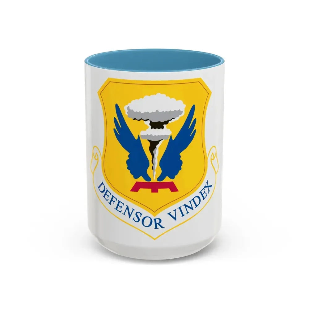 509th Bomb Wing (U.S. Air Force) Accent Coffee Mug 15oz Light Blue - Go Mug Yourself