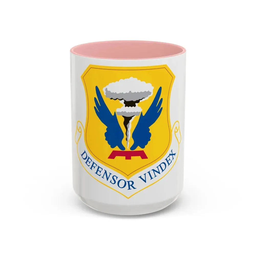 509th Bomb Wing (U.S. Air Force) Accent Coffee Mug 15oz Pink - Go Mug Yourself