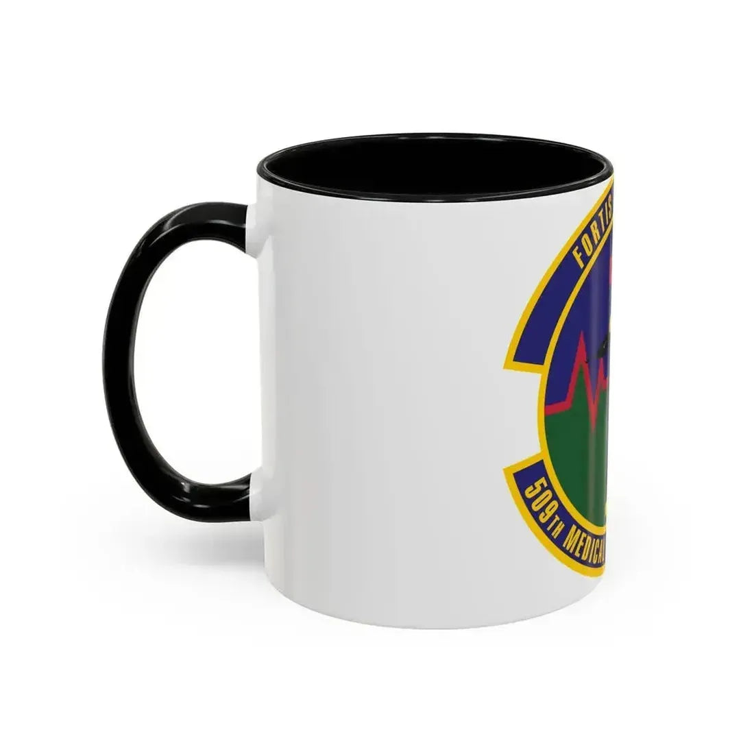509th Medical Support Squadron (U.S. Air Force) Accent Coffee Mug - Go Mug Yourself