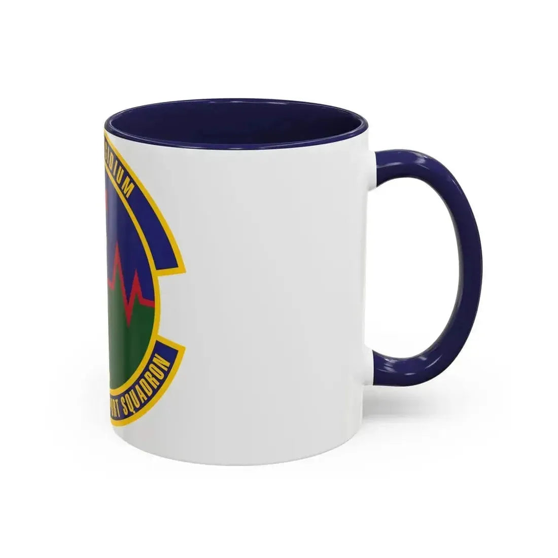 509th Medical Support Squadron (U.S. Air Force) Accent Coffee Mug - Go Mug Yourself