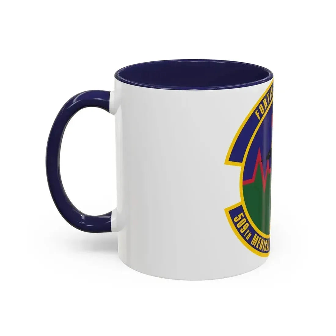 509th Medical Support Squadron (U.S. Air Force) Accent Coffee Mug - Go Mug Yourself
