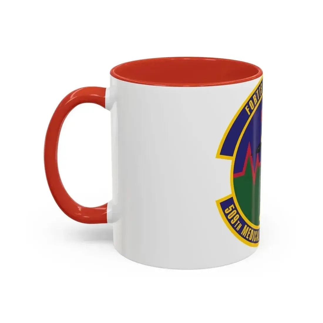 509th Medical Support Squadron (U.S. Air Force) Accent Coffee Mug - Go Mug Yourself