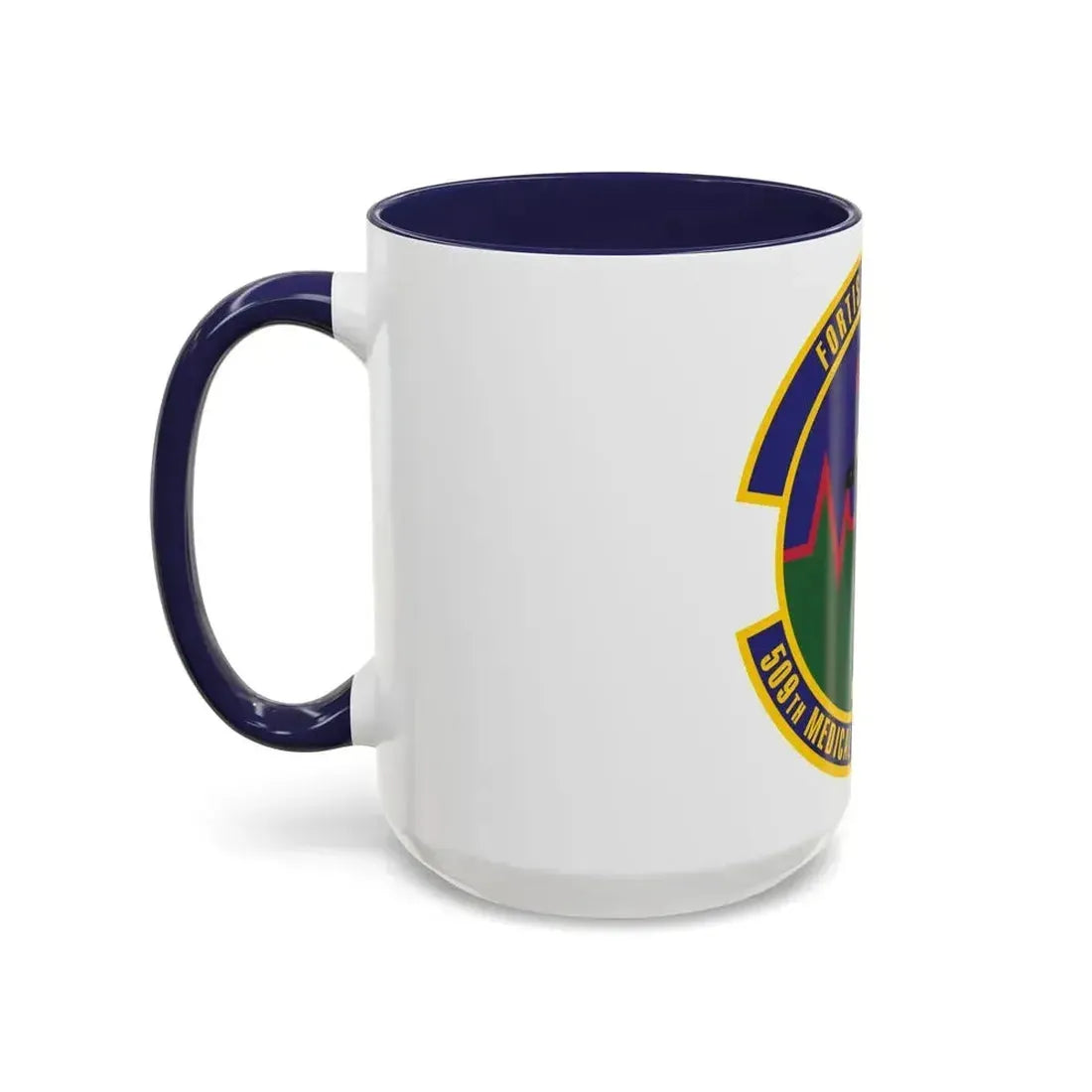 509th Medical Support Squadron (U.S. Air Force) Accent Coffee Mug - Go Mug Yourself