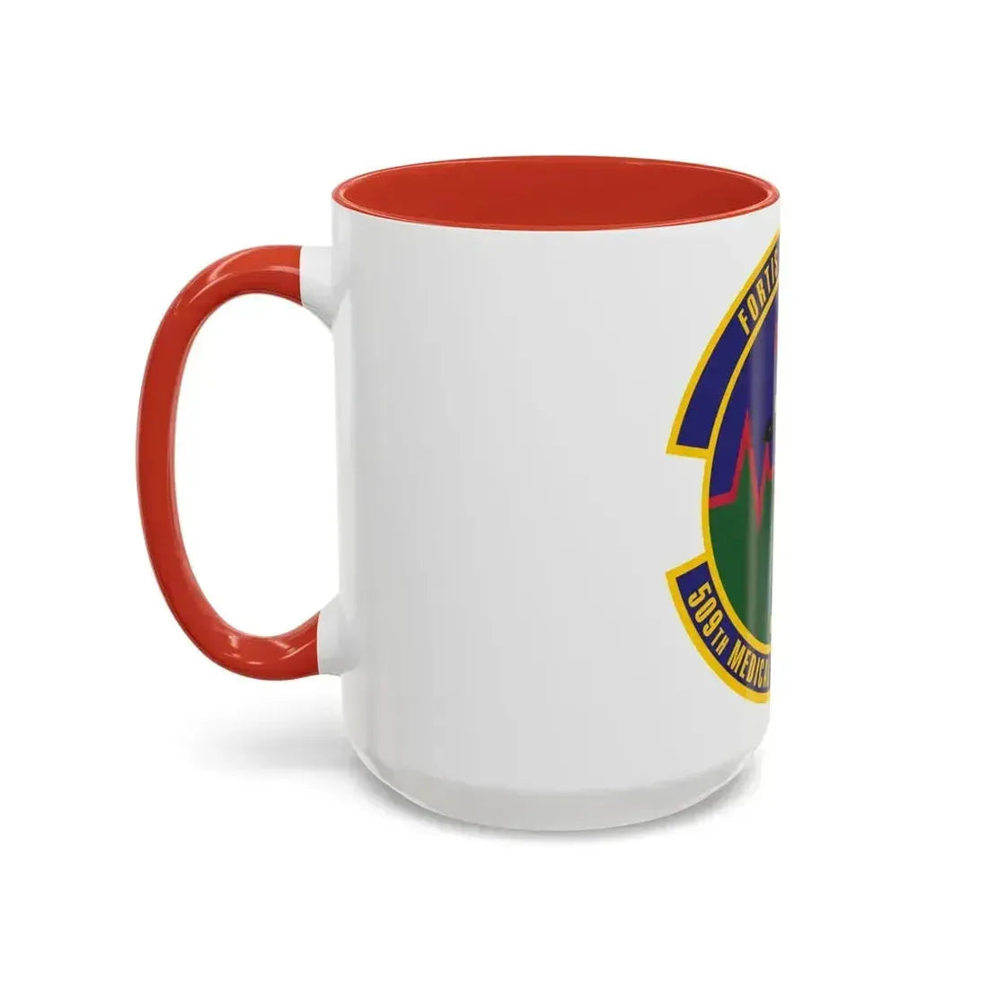 509th Medical Support Squadron (U.S. Air Force) Accent Coffee Mug - Go Mug Yourself