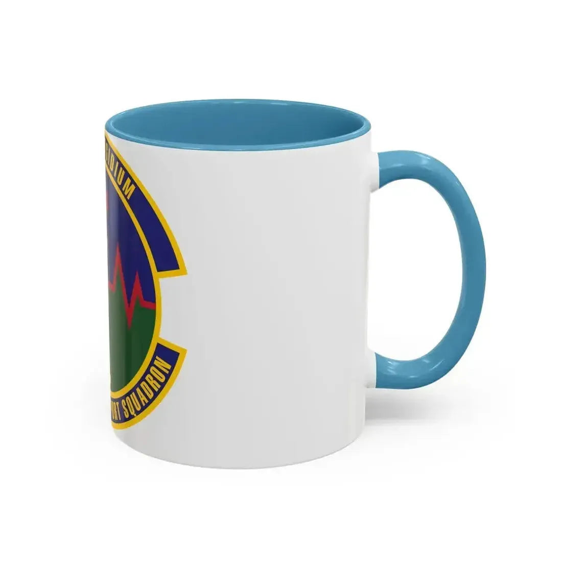 509th Medical Support Squadron (U.S. Air Force) Accent Coffee Mug - Go Mug Yourself