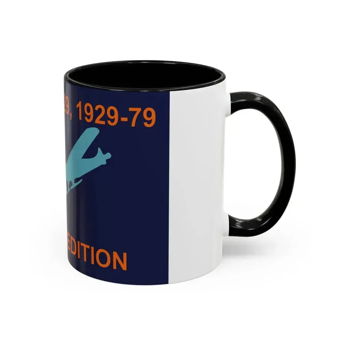 50th Anniversary Commemorative Flag of Byrd's First Antarctic Expedition - Accent Coffee Mug - Go Mug Yourself