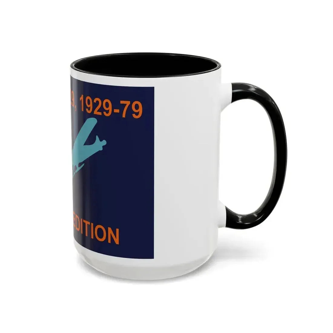 50th Anniversary Commemorative Flag of Byrd's First Antarctic Expedition - Accent Coffee Mug - Go Mug Yourself