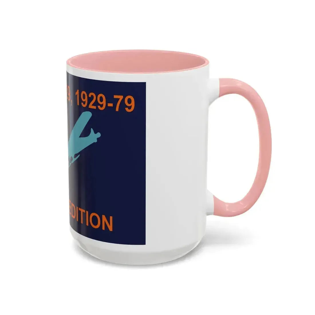 50th Anniversary Commemorative Flag of Byrd's First Antarctic Expedition - Accent Coffee Mug - Go Mug Yourself
