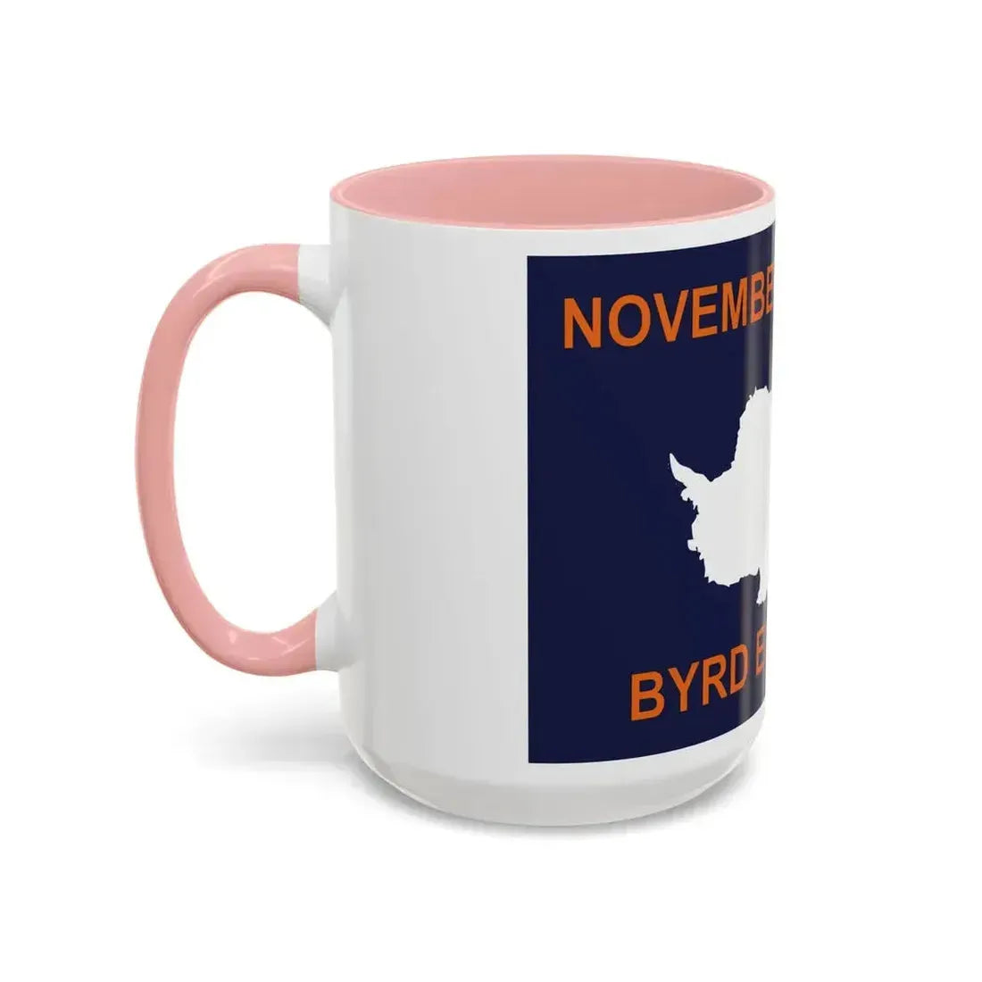 50th Anniversary Commemorative Flag of Byrd's First Antarctic Expedition - Accent Coffee Mug - Go Mug Yourself