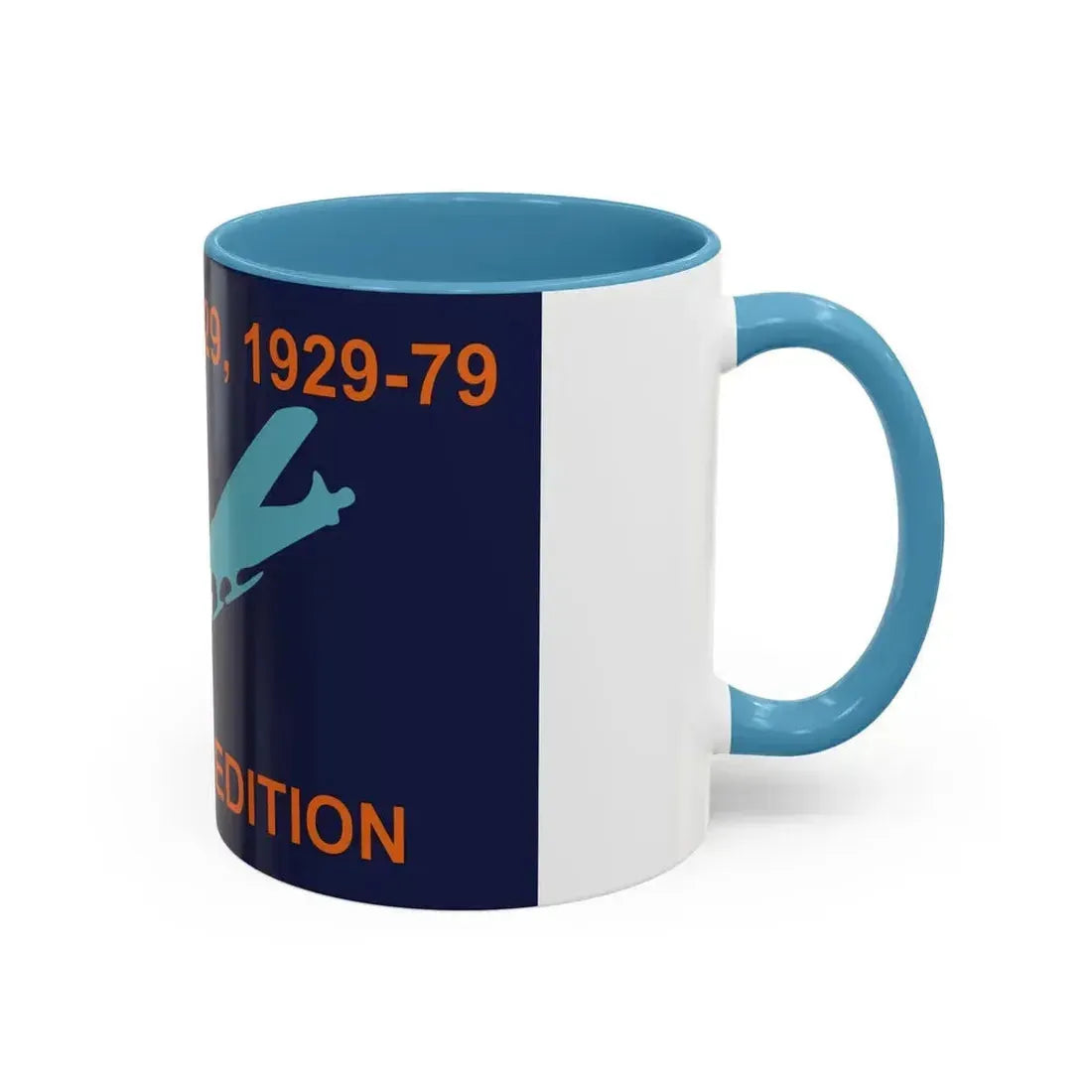 50th Anniversary Commemorative Flag of Byrd's First Antarctic Expedition - Accent Coffee Mug - Go Mug Yourself