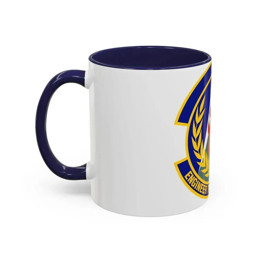 50th Civil Engineer Squadron (U.S. Air Force) Accent Coffee Mug - Go Mug Yourself