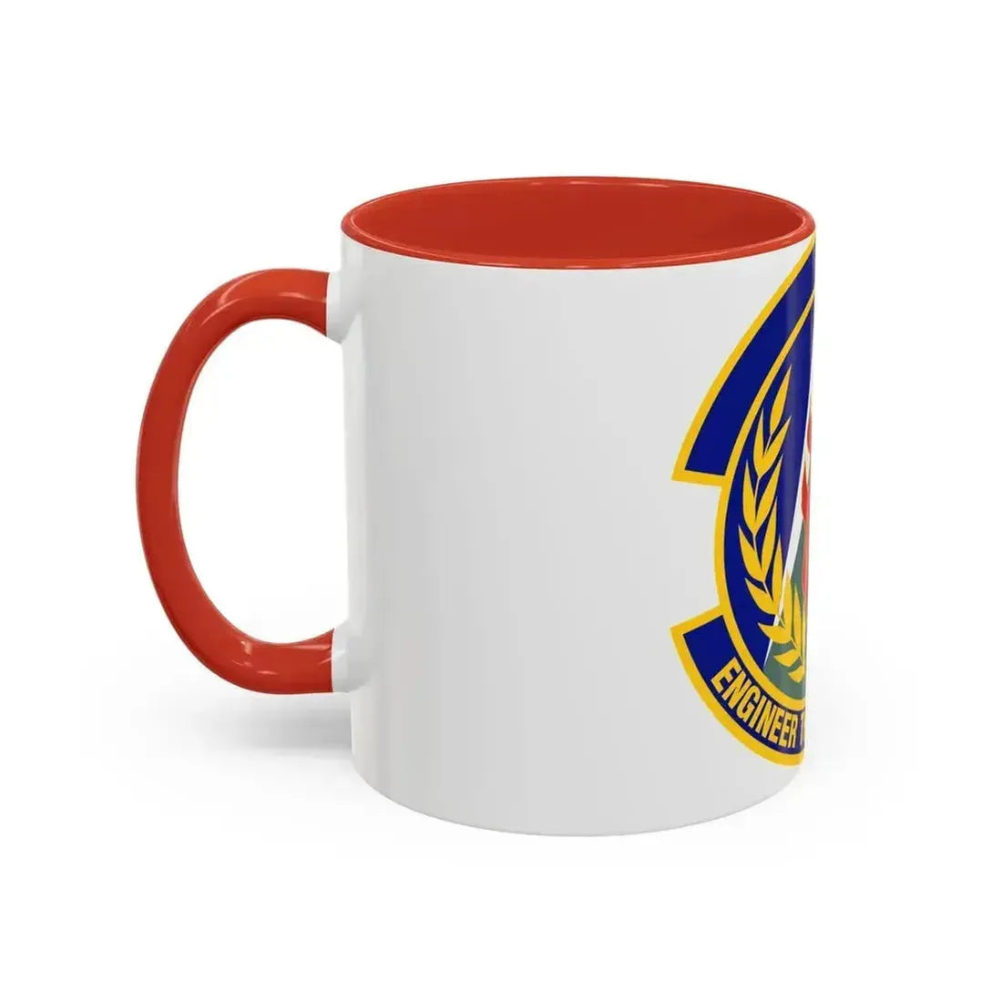 50th Civil Engineer Squadron (U.S. Air Force) Accent Coffee Mug - Go Mug Yourself