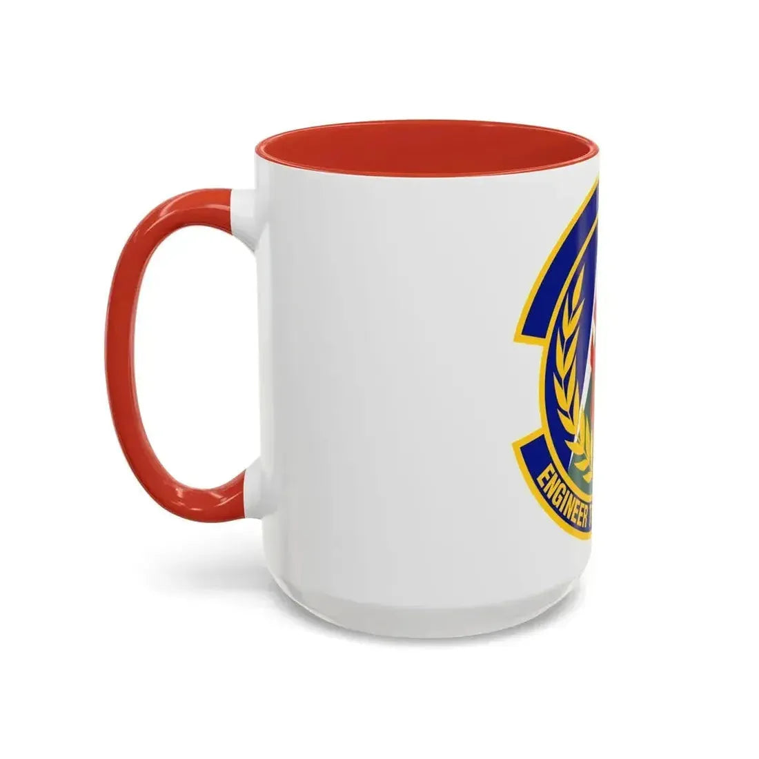 50th Civil Engineer Squadron (U.S. Air Force) Accent Coffee Mug - Go Mug Yourself