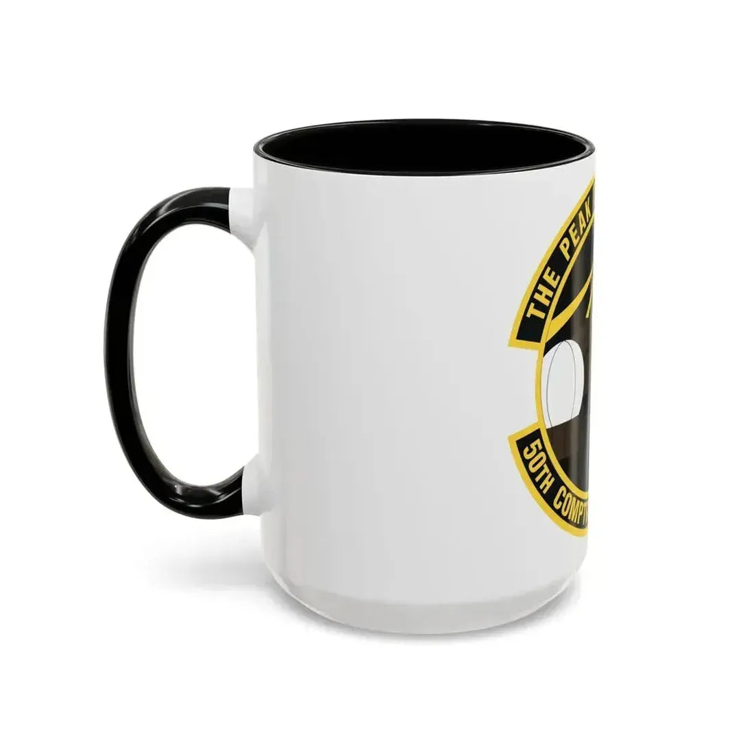 50th Comptroller Squadron (U.S. Air Force) Accent Coffee Mug - Go Mug Yourself