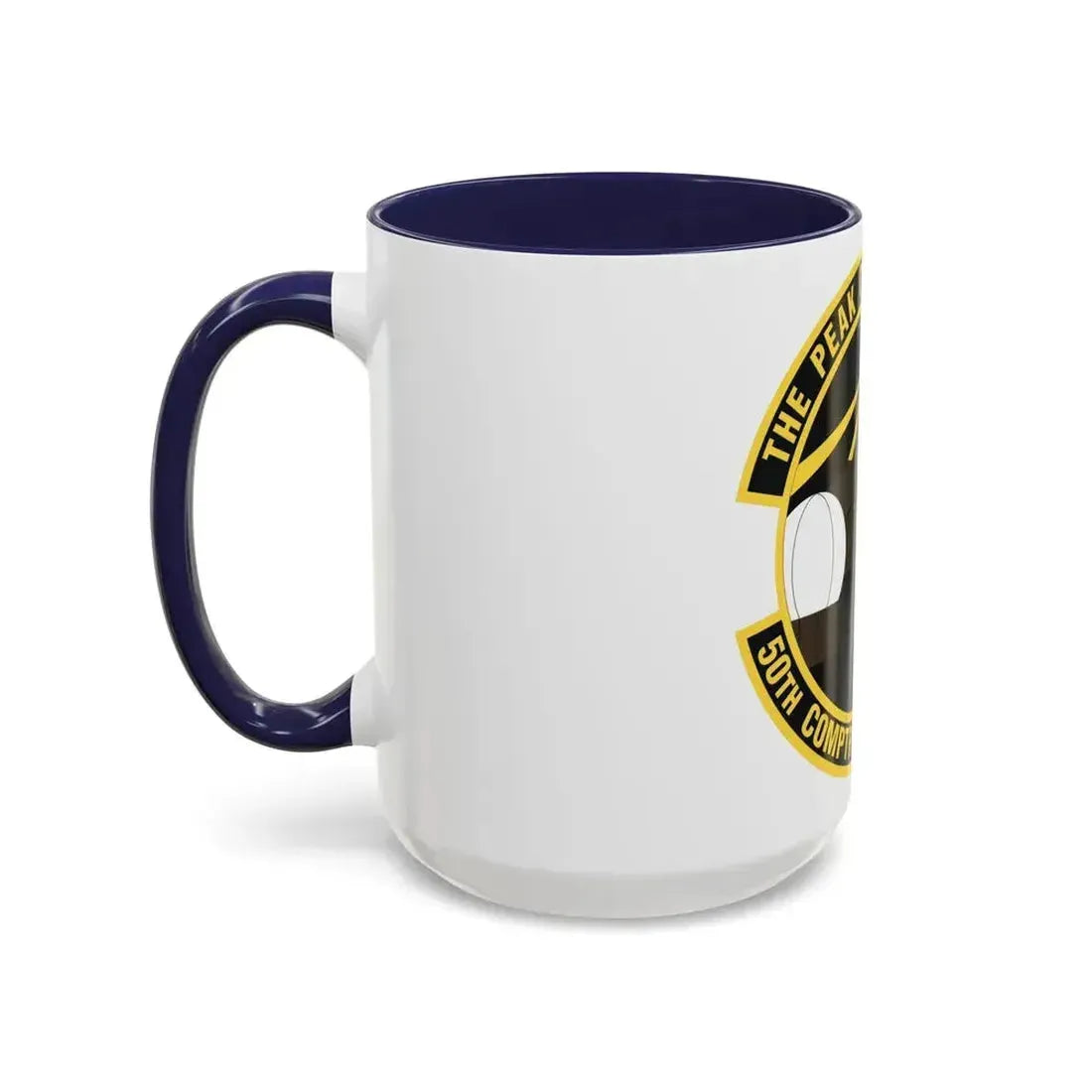 50th Comptroller Squadron (U.S. Air Force) Accent Coffee Mug - Go Mug Yourself
