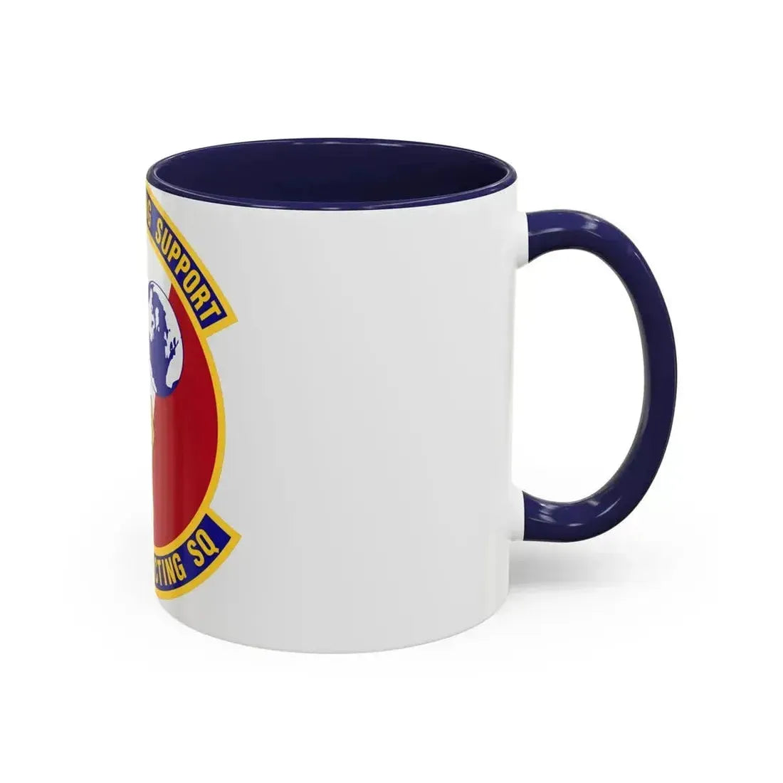 50th Contracting Squadron (U.S. Air Force) Accent Coffee Mug - Go Mug Yourself