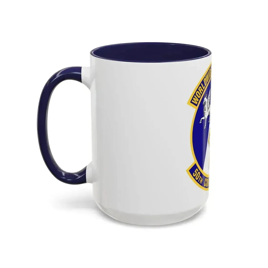 50th Contracting Squadron (U.S. Air Force) Accent Coffee Mug - Go Mug Yourself